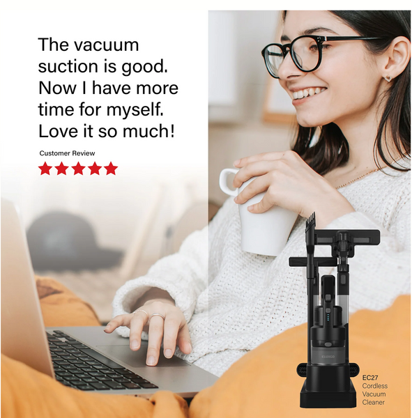 EC27 Powerful and Lightweight Cordless Vacuum Cleaner